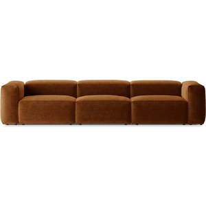 Pohovka v cihlové barvě 364 cm Bergano – Cosmopolitan Design obraz