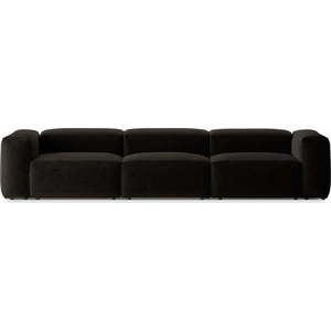 Černá pohovka 364 cm Bergano – Cosmopolitan Design obraz