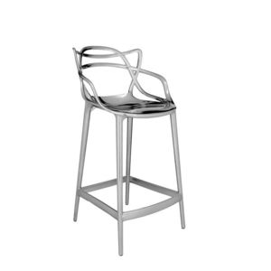 Barová židle Masters METAL, v. 65 cm, více barev - Kartell Barva: chrome obraz