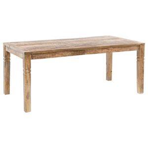 MID.YOU JÍDELNÍ STŮL, mangové dřevo, hnědá, 120/70/76 cm obraz