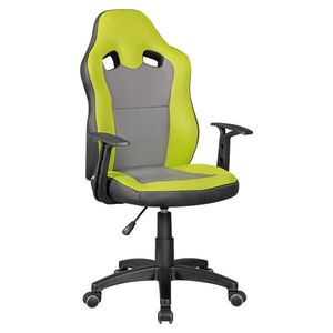 MID.YOU OTOČNÁ ŽIDLE PRO MLÁDEŽ, šedá, zelená obraz