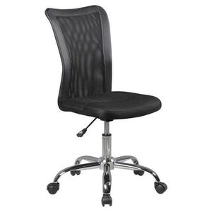 MID.YOU OTOČNÁ ŽIDLE PRO MLÁDEŽ, vzhled kůže, síť, černá obraz