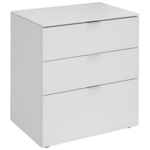 Moderano NOČNÍ STOLEK, bílá, 58/62.5/40 cm obraz