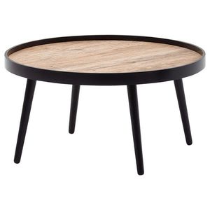 MID.YOU KONFERENČNÍ STOLEK, černá, kompozitní dřevo, 76/76/40 cm obraz