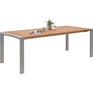 Amatio ZAHRADNÍ STŮL, dřevo, kov, 220/100/76 cm obraz