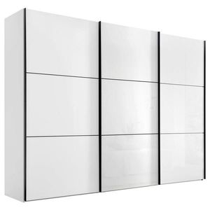 Moderano SKŘÍŇ S POSOUVACÍMI DVEŘMI, bílá, 298/222/68 cm obraz