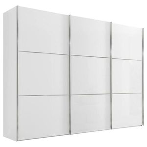 Moderano SKŘÍŇ S POSOUVACÍMI DVEŘMI, bílá, 298/222/68 cm obraz