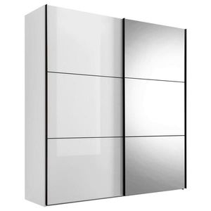 Moderano SKŘÍŇ S POSOUVACÍMI DVEŘMI, bílá, 225/222/68 cm obraz