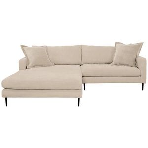 P & B ROHOVÁ SEDAČKA, textil, krémová obraz