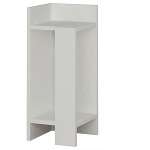 Livetastic NOČNÍ STOLEK K POSTELI, bílá, 27/60/25 cm obraz