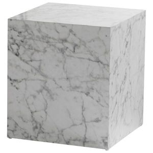 Livetastic KONFERENČNÍ STOLEK, vysoce lesklá bílá, kompozitní dřevo, 40/40/45 cm obraz