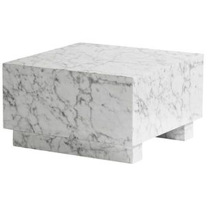 Livetastic KONFERENČNÍ STOLEK, bílá, kompozitní dřevo, 60/60/35 cm obraz