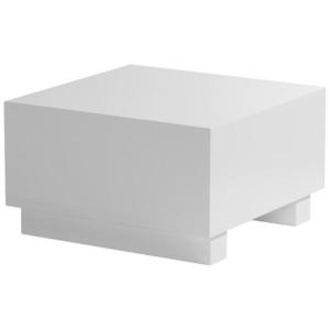 Livetastic KONFERENČNÍ STOLEK, vysoce lesklá bílá, kompozitní dřevo, 60/60/35 cm obraz