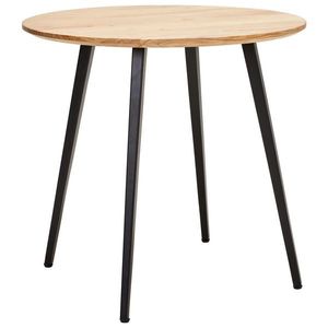 Xora JÍDELNÍ STŮL, akácie, černá, barvy akácie, 80/80/76 cm obraz