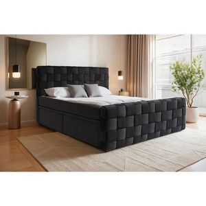 Livetastic AMERICKÁ POSTEL, 140/200 cm, černá obraz