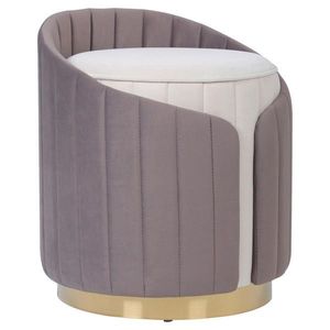 MID.YOU TABURET, textil, 40/45 cm obraz