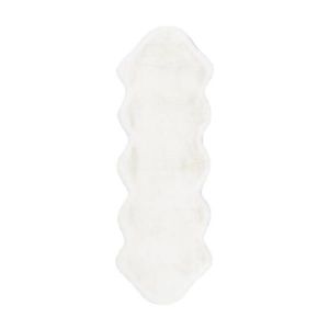XXXL UMĚLÁ KOŽEŠINA, 60/180 cm, bílá obraz