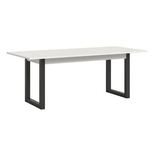 XXXL VÝSUVNÝ STŮL, bílá, 150-190/76/90 cm obraz