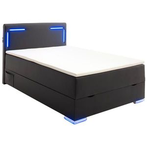 Xora POSTEL BOXSPRING, 120/200 cm, černá obraz