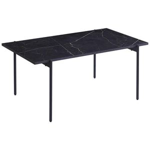 Ti'me KONFERENČNÍ STOLEK, černá, kov, kompozitní dřevo, 100/60/45 cm obraz