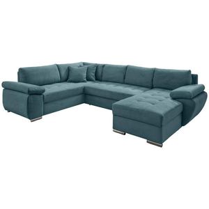 Livetastic SEDACÍ SOUPRAVA, textil, petrolej obraz