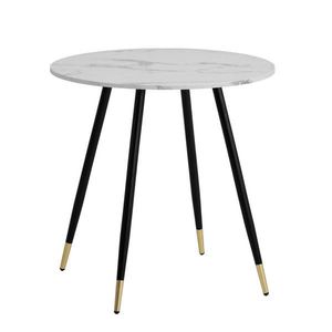 Livetastic JÍDELNÍ STŮL, bílá, 75/75/76 cm obraz