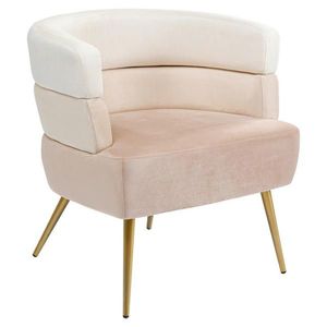 Kare-Design KOKTEJLOVÉ KŘESLO, textil, krémová, béžová obraz