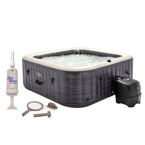 Intex | Vířivý bazén Pure Spa Greystone Deluxe Bubble Spa 6 NP + výhodná sada příslušenství | 19900149 obraz