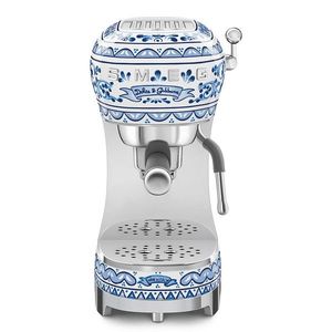 Smeg Dolce&Gabbana Pákový kávovar Blu Mediterraneo ECF02DGBEU obraz
