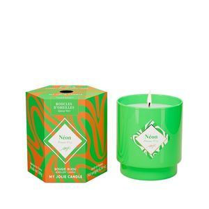 My Jolie Candle Vonná svíčka Neon Fizzy Apple se zelenými náušnicemi, 180 g 320501 obraz