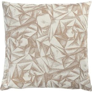 Sander Žakárový povlak na polštář Diamanti, 50 x 50 cm, ecru/copper 885088-33 obraz