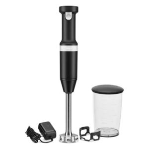 KitchenAid Bezdrátový tyčový mixér 5KHBBV53, matná černá 5KHBBV53EBM obraz