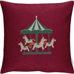 Sander Vlněný povlak na polštář Merry-go-round, 40 x 40 cm, red 825486-01 obraz