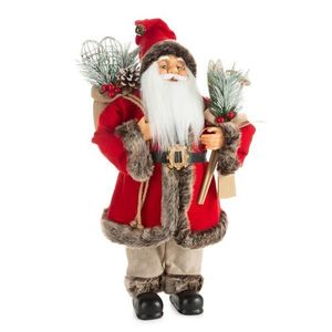 ArtFir Vánoční dekorace SANTA CLAUS 79B | červená/béžová | malé poškození obraz