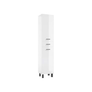 ArtDef Vysoká skříňka do koupelny NOVELTY White C35 obraz