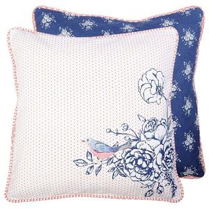 Povlak na polštář Rose Garden Blue - 40*40 cm MMRG21 obraz