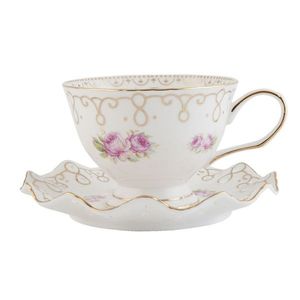Šálek s podšálkem Rose Gold - 0.25 L 6CE0410 obraz