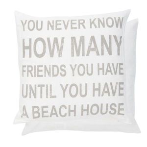 Povlak na polštář You never know - 40*40cm KT020.072 obraz