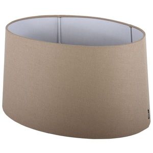 Béžové stínidlo ovál Ambienta natural - 20*14*12cm / E27 8500416221294 obraz