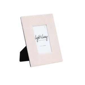 Světle růžový sametový fotorámeček Doutzen - 19*24 cm (10*15 cm) 7203144 obraz