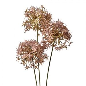 Dekorace umělá květina s růžovými květy - 10*10*62 cm 6PL0326P obraz