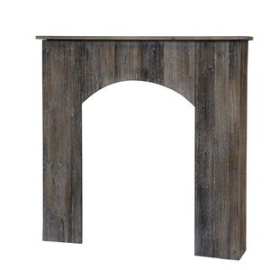 Hnědá antik dekorativní krbová římsa Grimaud - 100*20*95cm 41080200 obraz