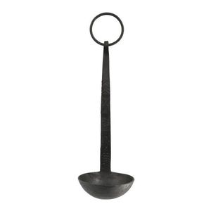 Černý antik kovový nástěnný svícen Grimaud - 8*24 cm 71142024 obraz