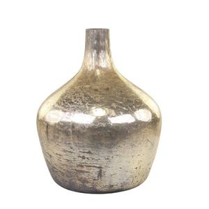 Zlatá rtuťová skleněná dekorační váza Ioana - Ø 25*33 cm 74023113 obraz