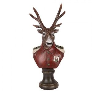 Vánoční dekorace busta jelen Deer - 12*10*27 cm 6PR5593 obraz
