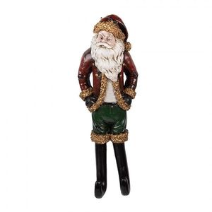Vánoční dekorace figurka Santa Claus - 13*7*39 cm 6PR5588 obraz