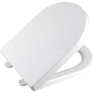 AQUALINE DONA WC sedátko, Soft Close, Easy Take, bílá FD121 obraz