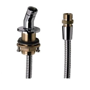 HANSGROHE Okrajové systémy Držák sprchy pro montáž na okraj vany, chrom 28307000 obraz