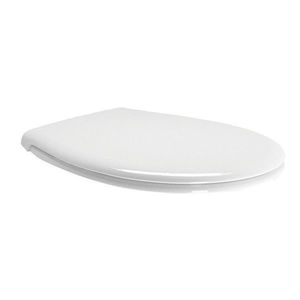 GSI CLASSIC WC sedátko, Soft Close, Quick Release, bílá/chrom MSC87CN11 obraz
