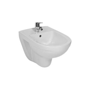 JIKA Lyra plus Závěsný bidet, otvor pro baterii, s postranními otvory, bílá H8303810003041 obraz